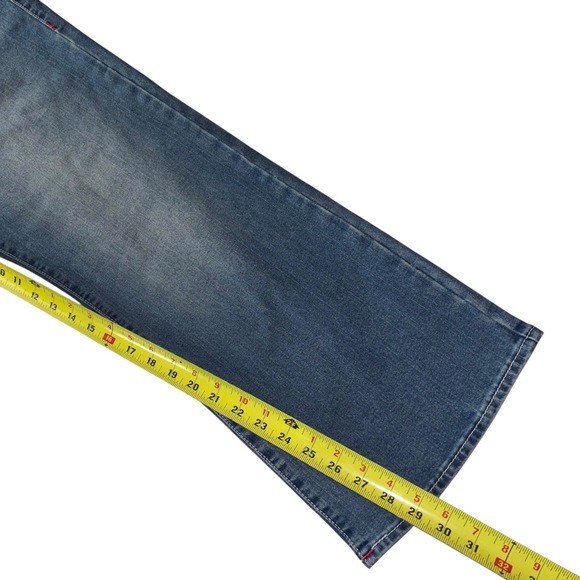 True Religion Billy SN Flap Bootcut Light Autumn Walk Wash Jeans W34 L30 - Picture 3 of 7